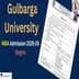 Gulbarga University MBA Admission 2025-26 Begins, Apply by December 2 at gug.ac.in; Get More Details Here